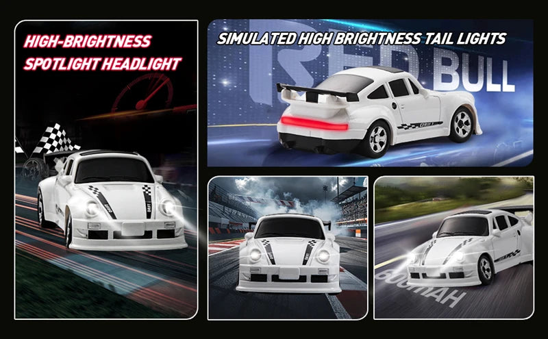 1/64 High‑Speed Drift RC Car 4WD Mini Racing Model