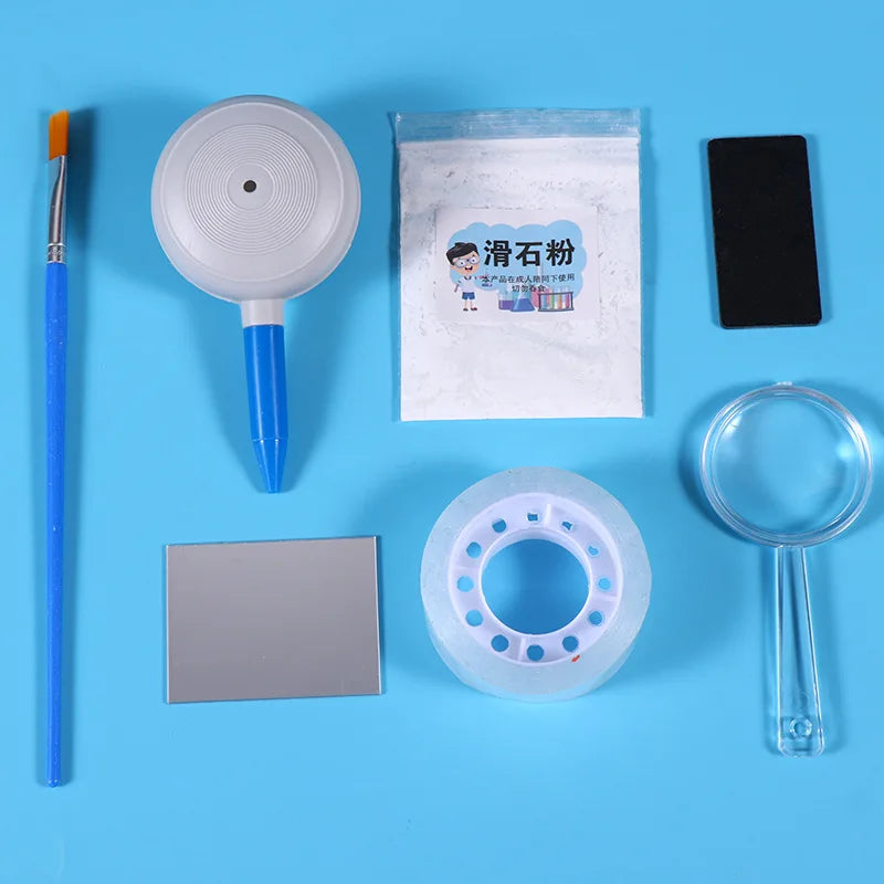 Kit esperimento osservazione impronte digitali