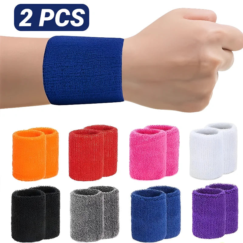 8×10CM Towel Sports Wristbands Tennis Sweat Bands Wrist Guard For Basketball Volleyball padel Fitness Sweatbands Wrap Padel Cuf 