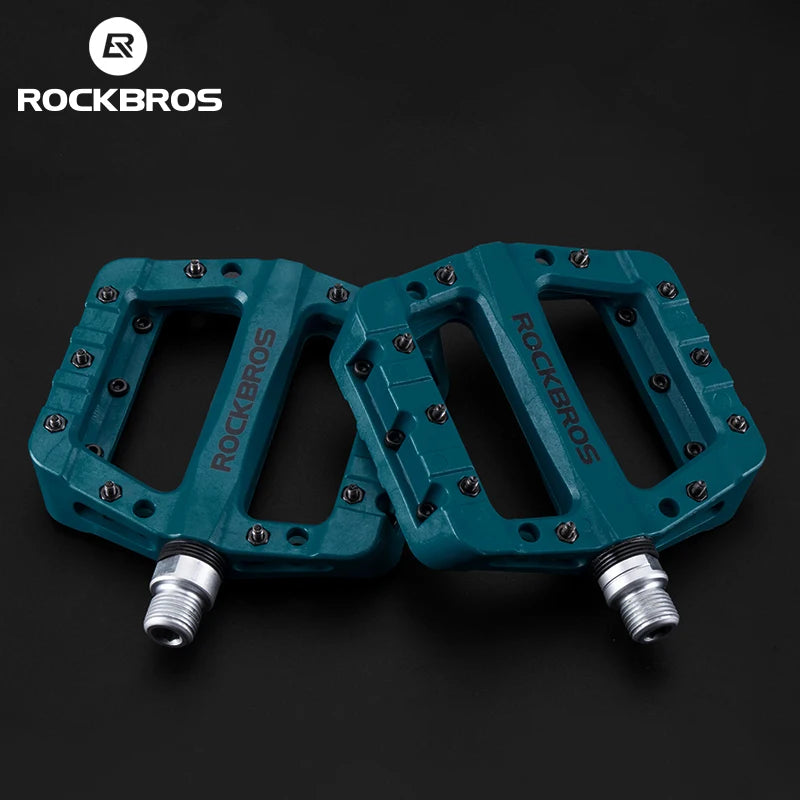 Ultralight Bike Pedals with Sealed Bearings and Wide Anti-Slip Platform