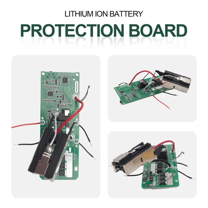 Placa de proteção para carregamento de bateria de 18V para Ryobi P108/RB18L40
