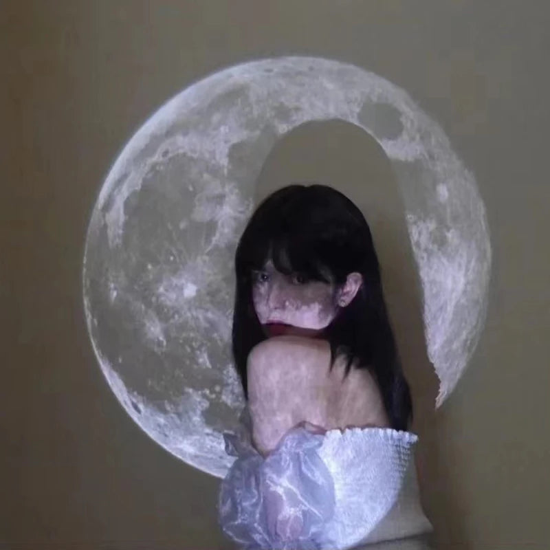 Luz noturna de projeção da Terra por USB