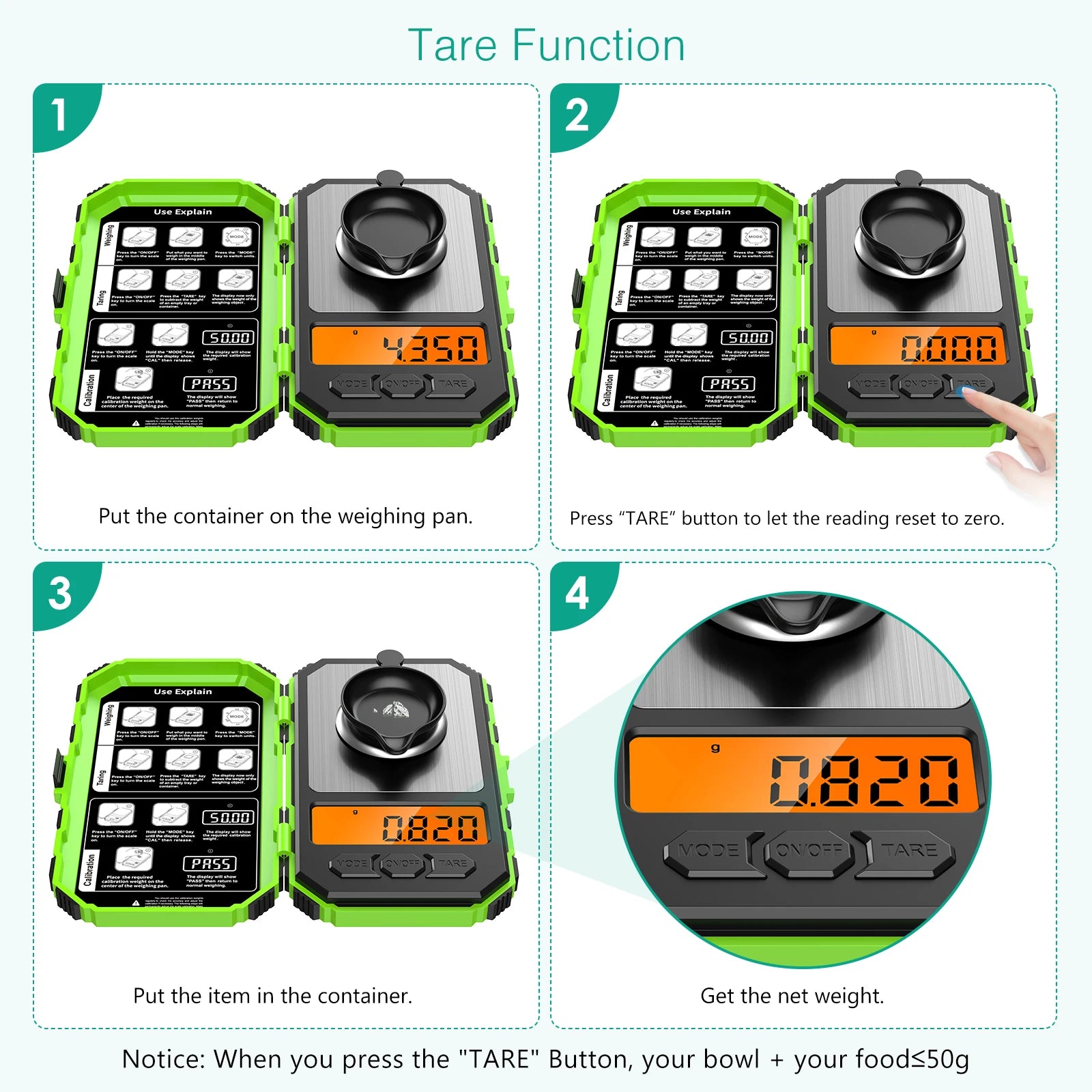 Mini Digital Precision Scale 0.001g Accuracy Pocket Weighing Tool