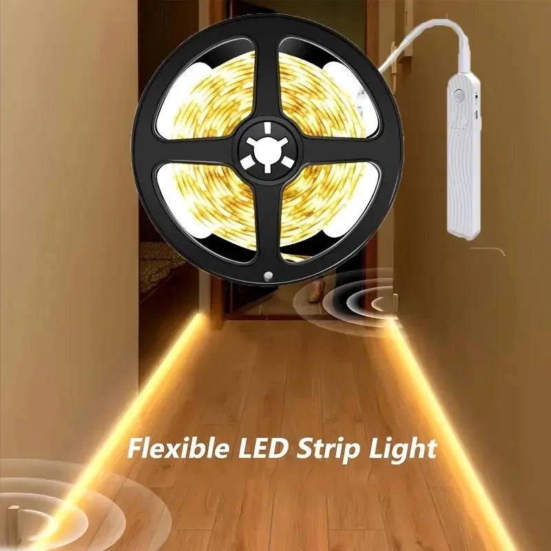 Battery Motion-Sensor LED Strip