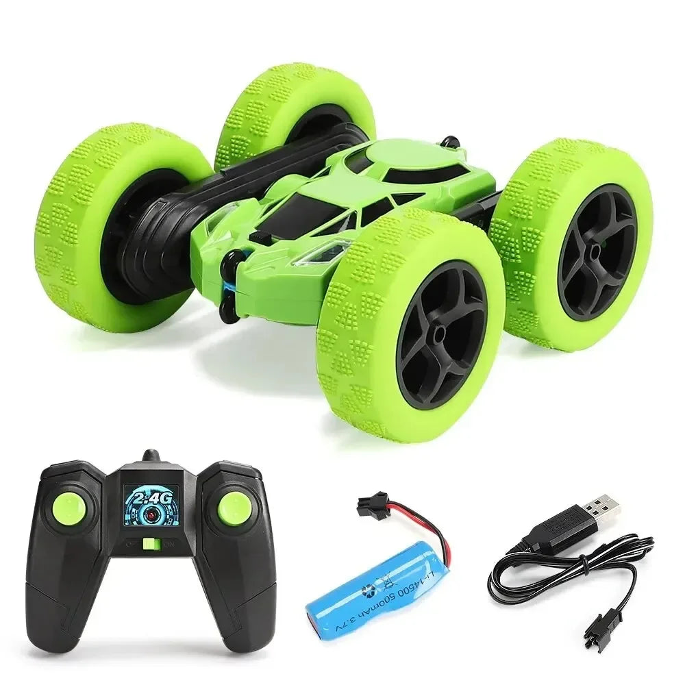 RC Stunt Car Children Double Sided Flip 2.4G Remote Control 360 Deree Rotation Off Road Drift RC Car Gifts For Kids Adults Boys 