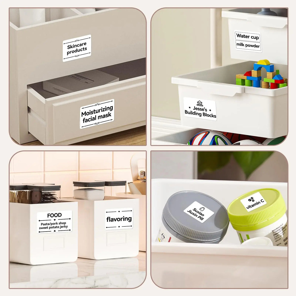Bluetooth Thermal Label Printer and Paper Options