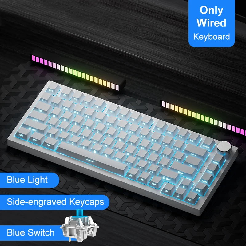 AK820 and AK820 Pro Mechanical Keyboard Options