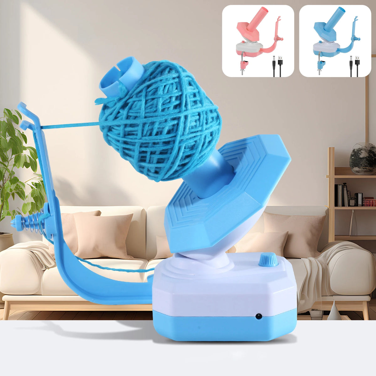 Electric Yarn Winder with Variable Speed