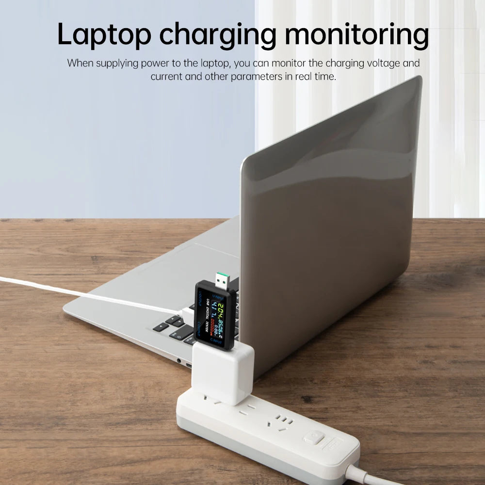 Digitaler USB-Lade-Tester - Anschlussoptionen