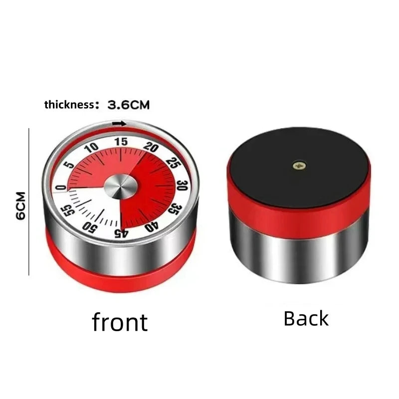 Magnetisk mekanisk kökstimer, 60 minuter