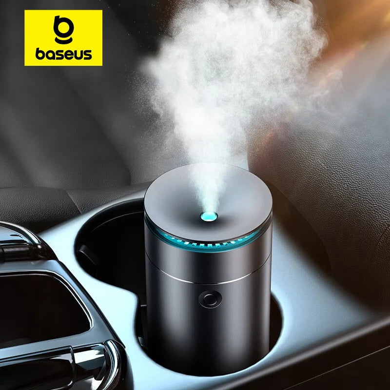 Baseus Car Diffuser Humidifier Auto Air Purifier Aromo Air Freshener with LED Light For Car Aroma Aromatherapy Diffuser 