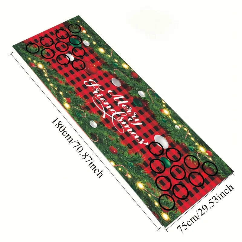 Beer-Pong herní stůl runner – 75 × 180 cm