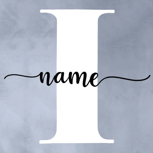 Personalisierte Initial-Baby-Bodysuit – Namensoptionen
