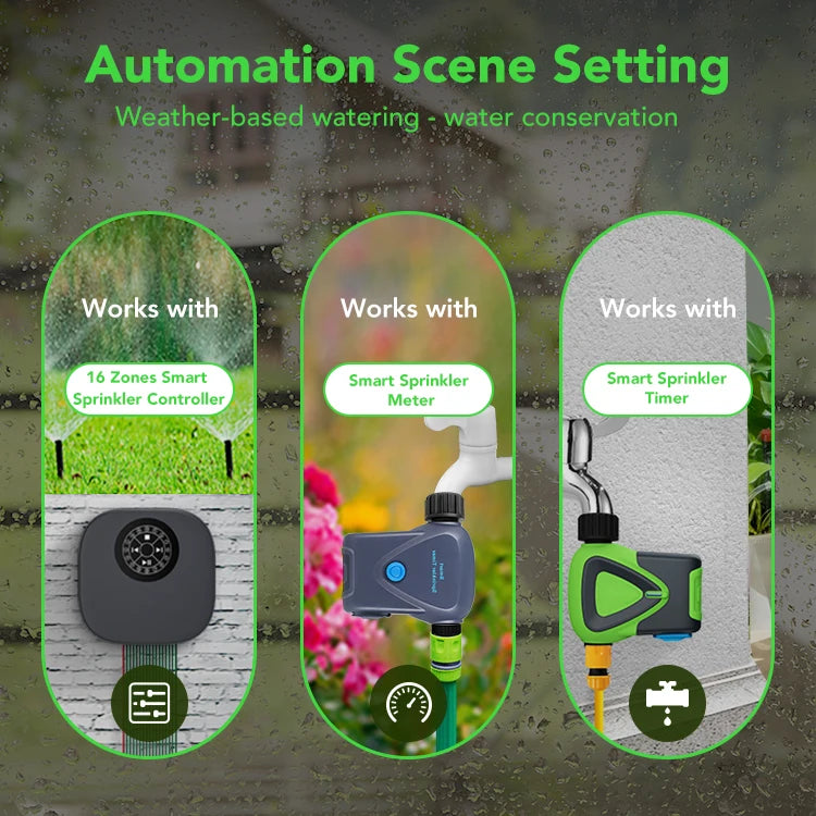 Tuya WiFi-neerslag detectiesensor