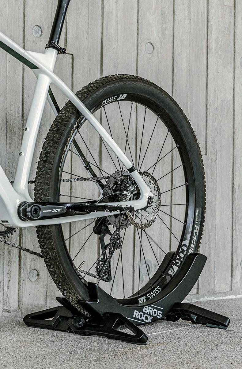 Adjustable Bike Stand for Road & Mountain Bikes – Home Parking Rack