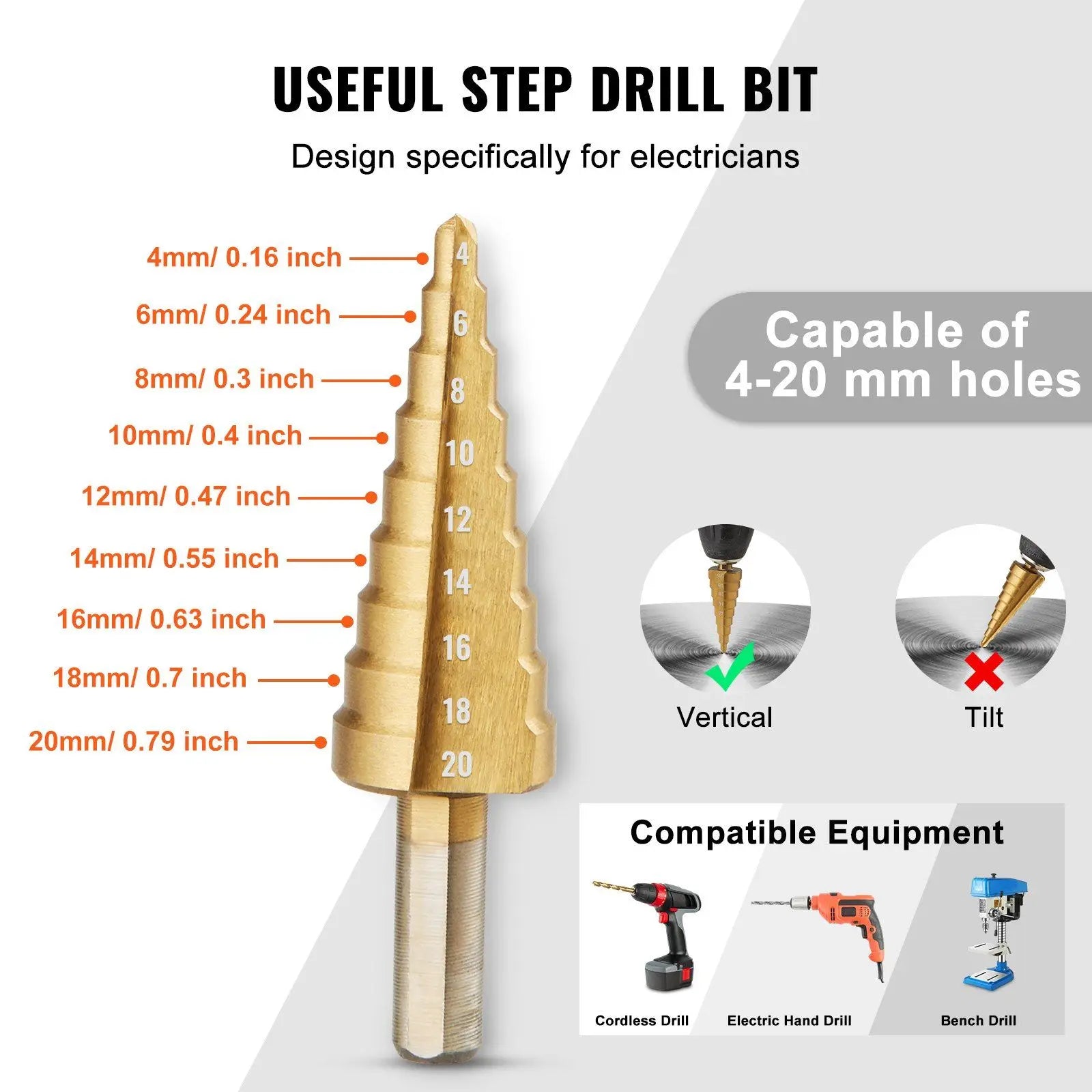 Hydraulická sada děrovače 15 tun s 10 matricemi (1/2 až 4 palce)