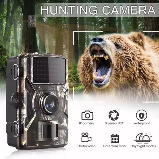 Kamera za lovske poti 16MP 1080P 940nm Infrardeči nočni vid z aktiviranim sprožilcem gibanja Varnostna kamera Zunanje foto pasti za divje živali