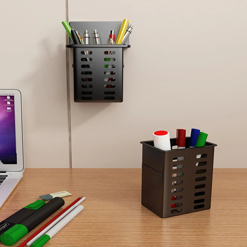 Wall-Mounted Draining Storage Holder for Toiletries