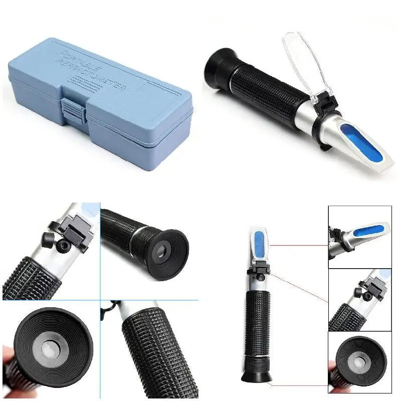 Aquarium Salinity Refractometer with Carry Case