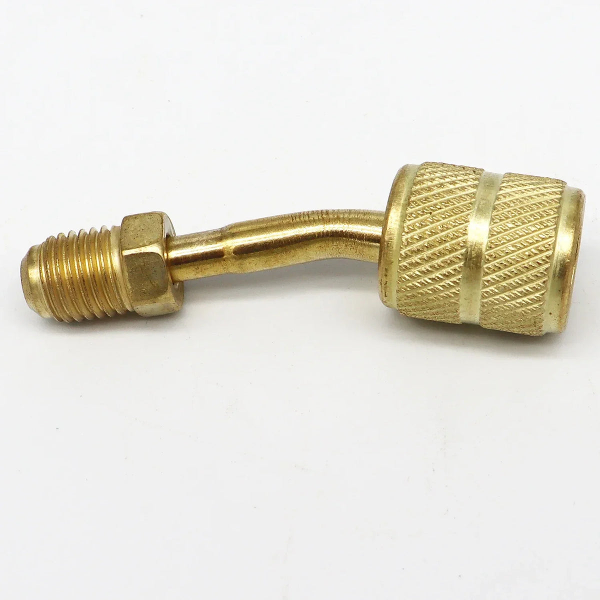 2 x R410A adapterek a légkondicionáló HVAC-hez, 5/16" SAE női to 1/4" SAE férfi flare