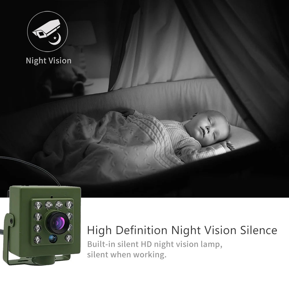 WiFi Bird Nest Camera with Motion Detection and Night Vision