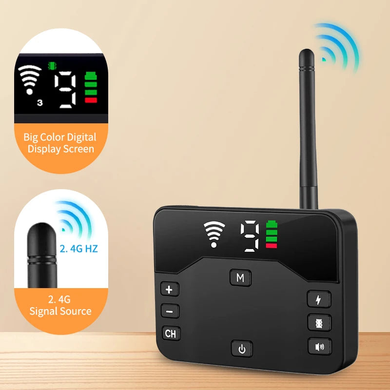 2-in-1 Wireless Dog Fence & Training Collar with Remote Control