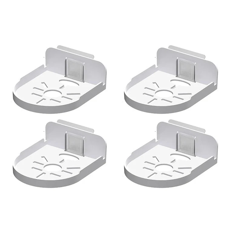 Universal Non-Drilling Wall Mount for CCTV Camera - Durable and Space-Saving Storage Holder 