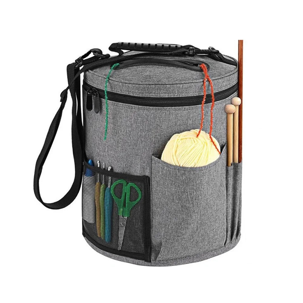 Yarn and Knitting Tool Storage Bag