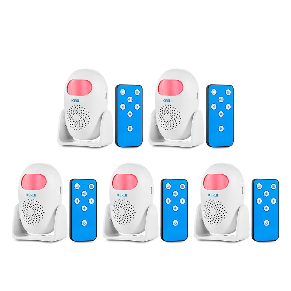 KERUI Wireless PIR Motion Sensor Alarm Welcome Chime Alarm Mode and Welcome Mode Infrared Motion Detector 11 Countries Language