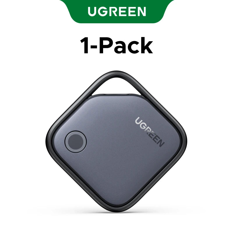 UGREEN Smart Bluetooth Tracker, Keys Finder Item Locator SmartTag Up to 2 Year Battery Phone Finder For Apple Find My (only IOS) 