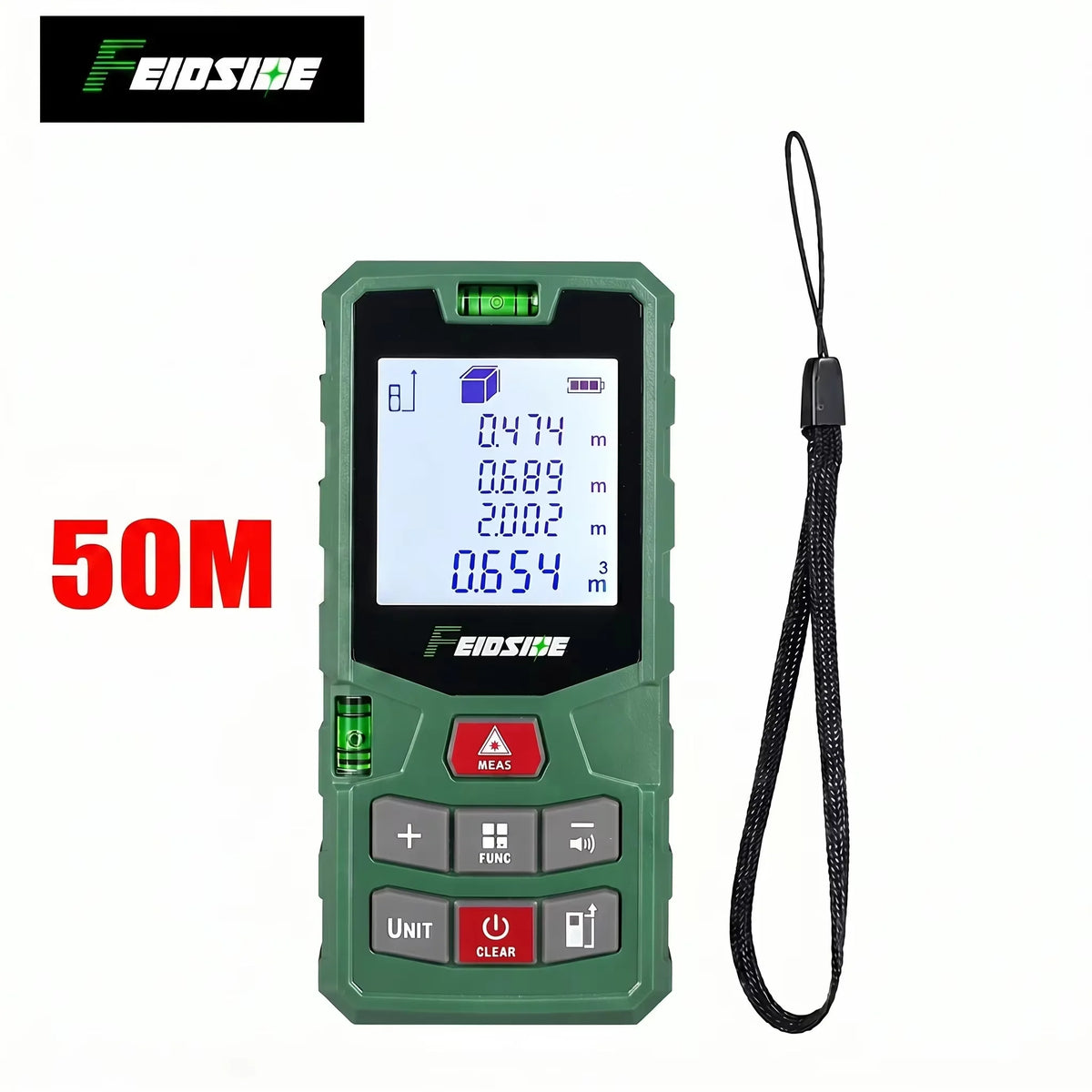 Digital Laser Distance Meter with Range Options