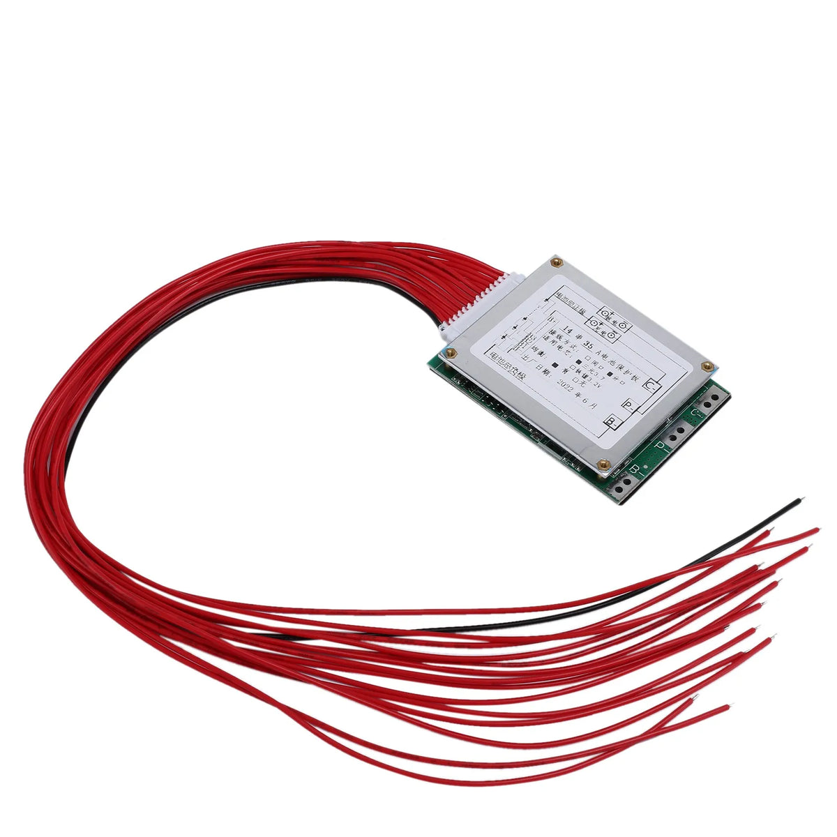 Placa de protección para batería de iones de litio 14S 52 V 35 A