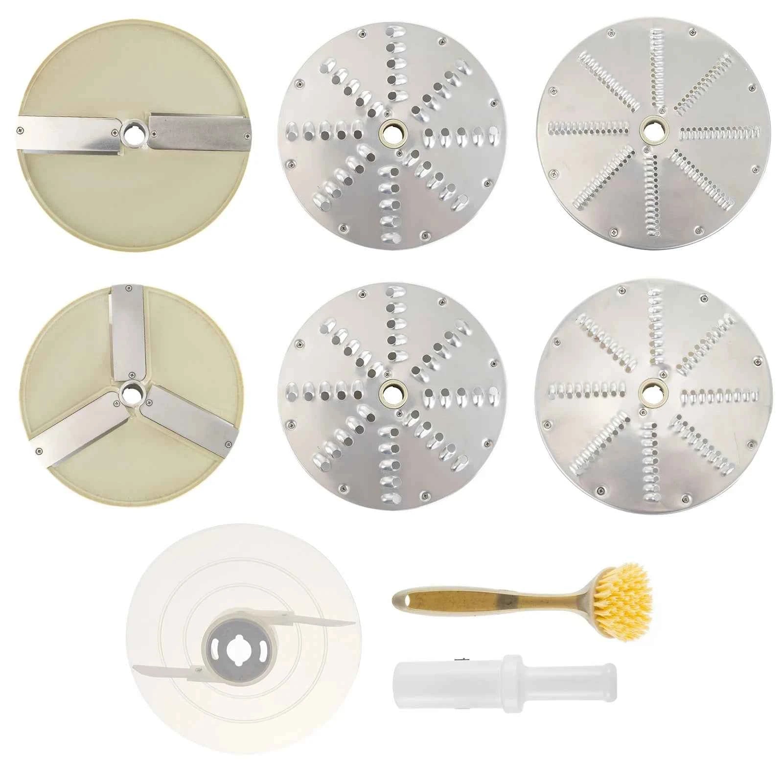 Electric Vegetable Cutter with 6 Cutting Disks for Slicing and Shredding