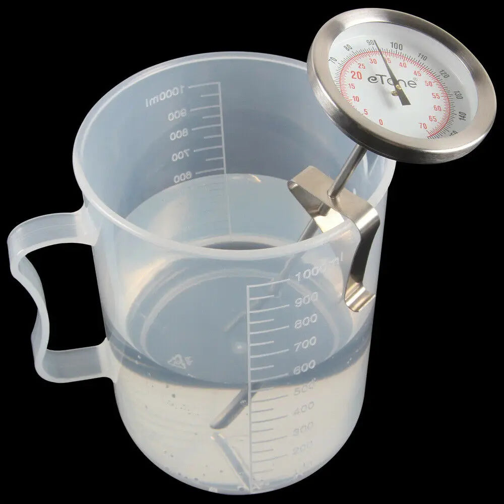 Darkroomdialtermometer med beholderklips