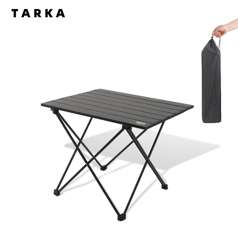 TARKA Outdoor Camping Folding Table Party Picnic BBQ Portable Foldable Desk High Strength Ultralight Aluminium Portable Table 