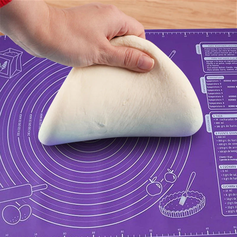 Tappetino in silicone per stendere l'impasto - Opzioni di dimensione
