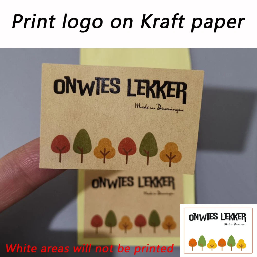  Niestemplowana etykieta – kształt i opcje papieru