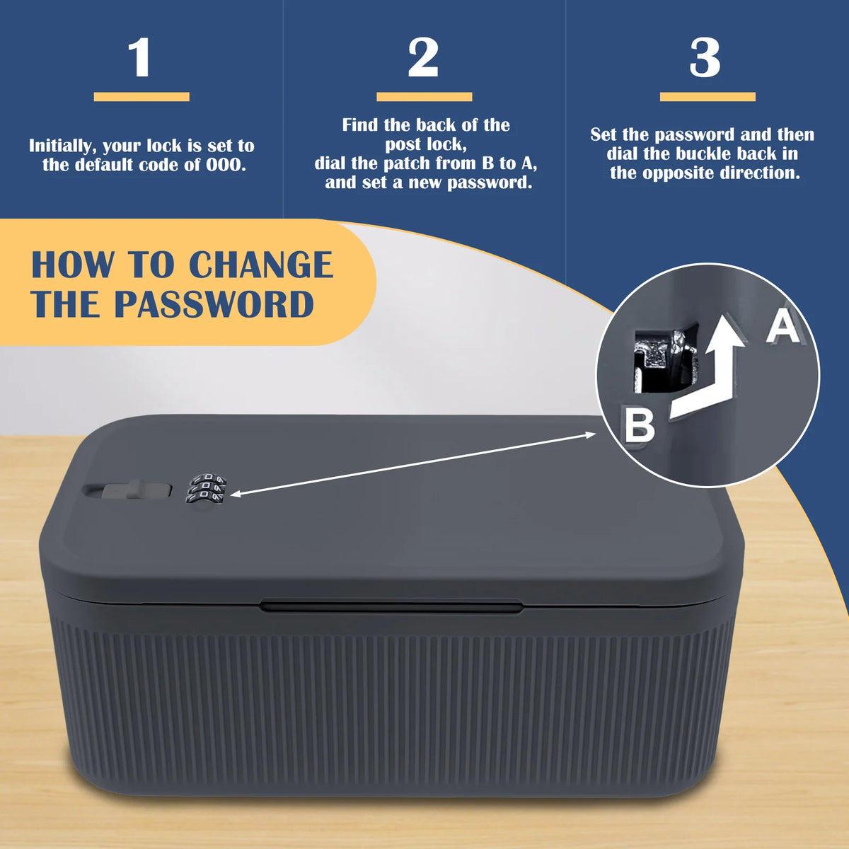 Small Lockable Storage Container
