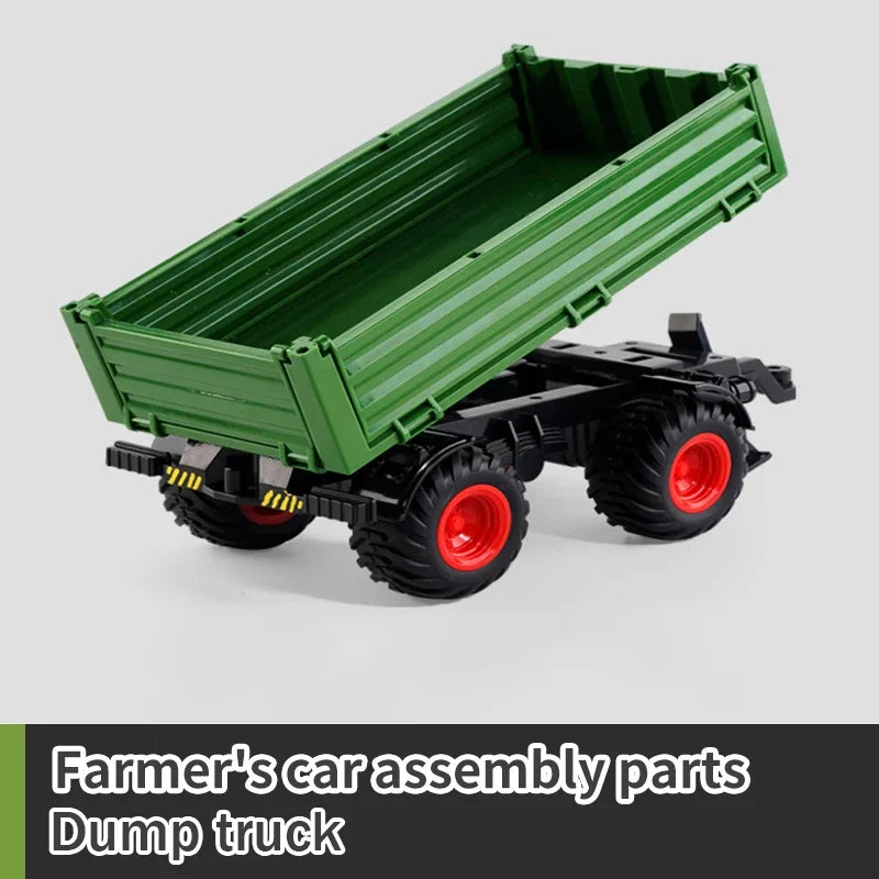 RC Farm Tractor Models & Separate Accessories, 1:24 Range