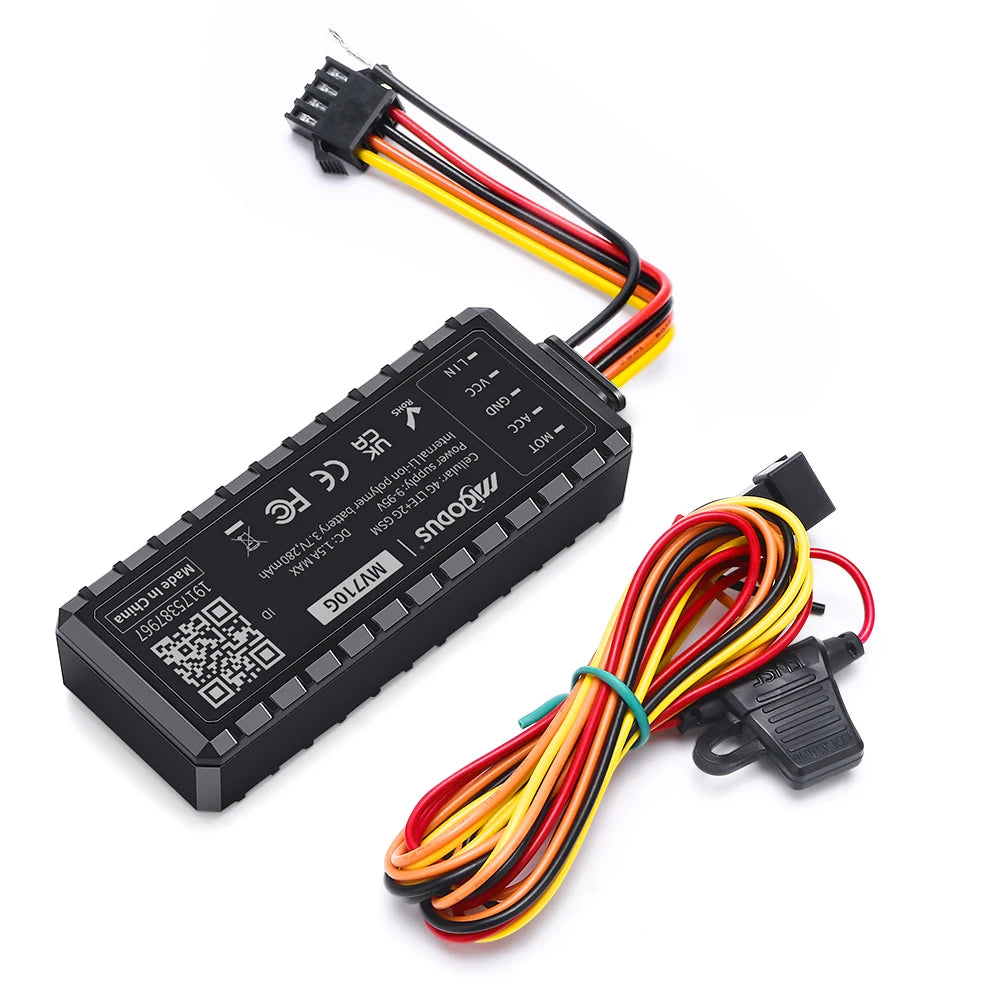 MiCODUS Rastreador Veiculo GPS Para Auto MV710G 9-90V Cut Off Fuel Mini 4G GPS Tracker For Car Vibrate ACC On/OFF Alerts PK J16