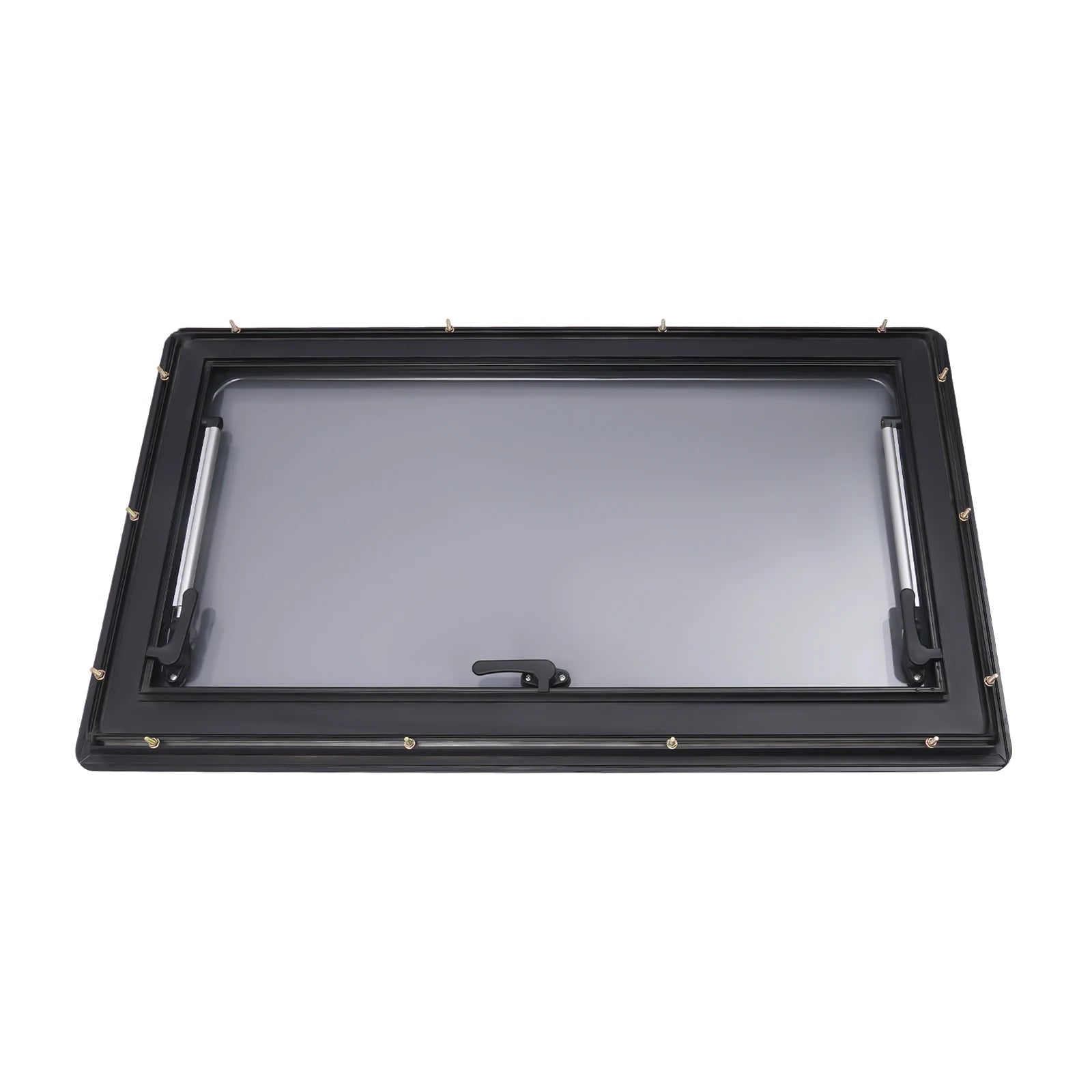 900*500mm Caravan Extrapolated Ventilation Window Sliding Rv Caravan Camper Window Vent Skylight With Blind Screen