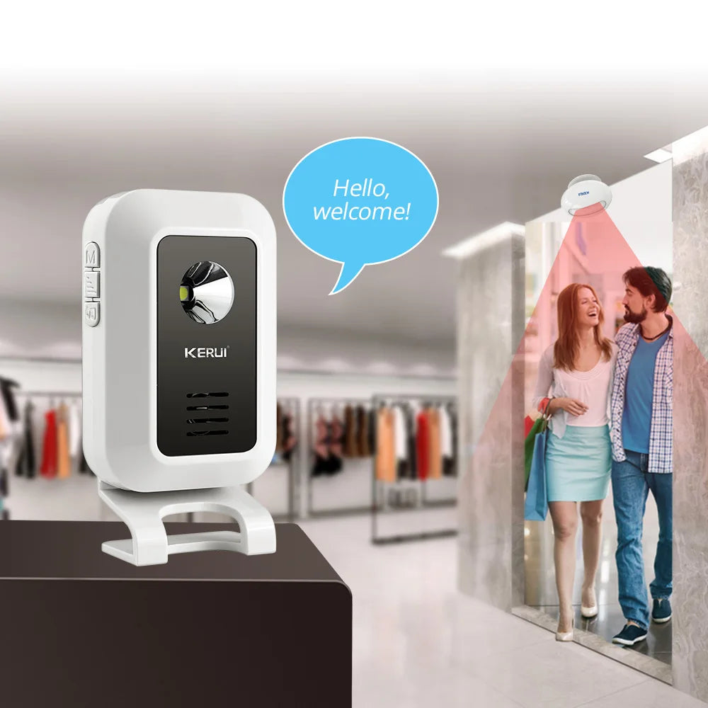 Wireless PIR Motion Chime, Kits or Add-On Units