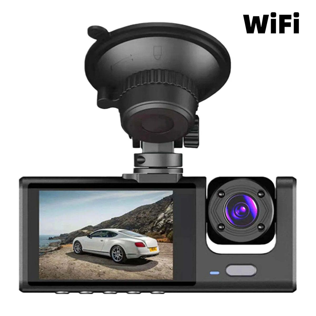 1080P Dual-Lens Dash Camera with G-Sensor