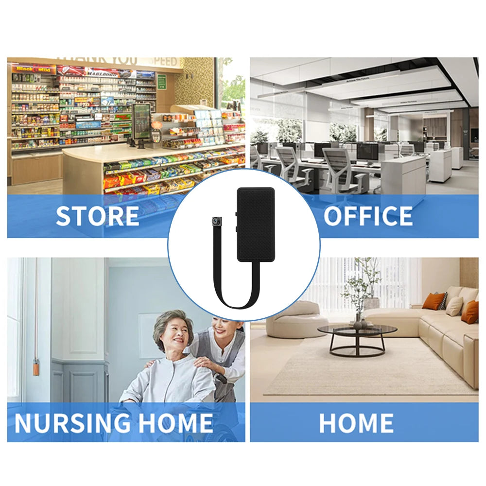 1080P WiFi Mini Camera with Remote Viewing & Motion Detection