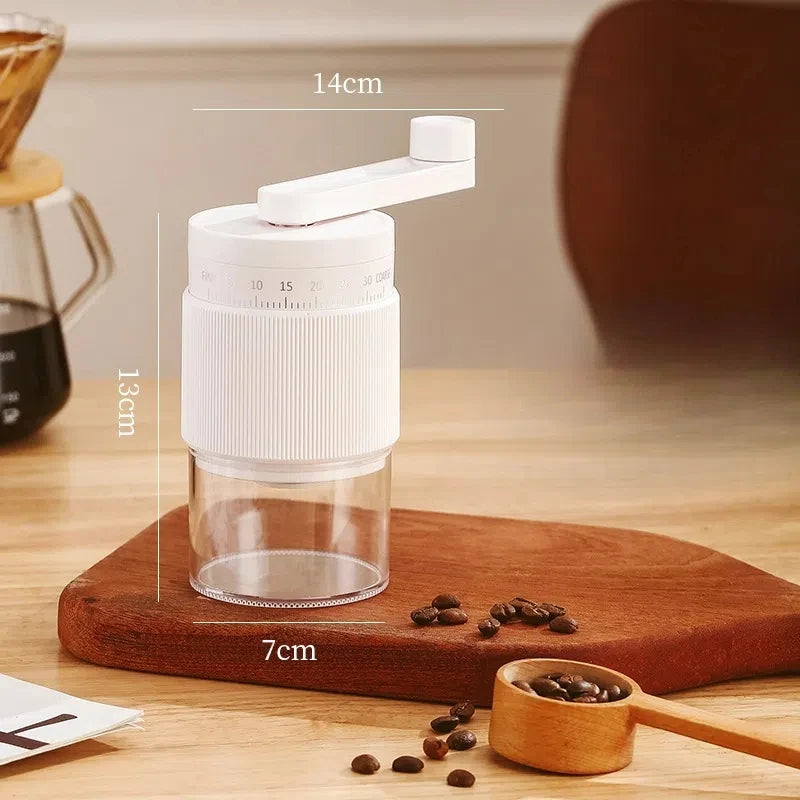 Portable Burr Coffee Grinder with 30 Grind Settings