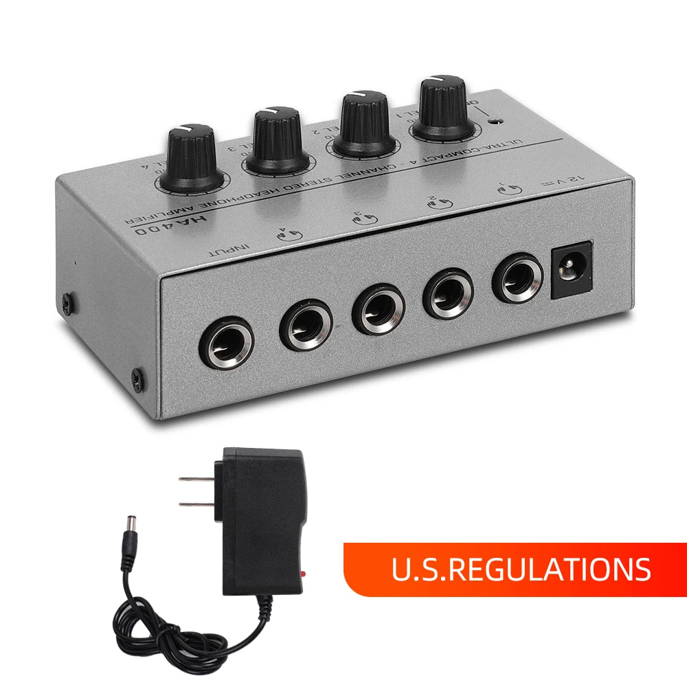 HA400 Headphone Amplifier - Amplifier or Adapter Set