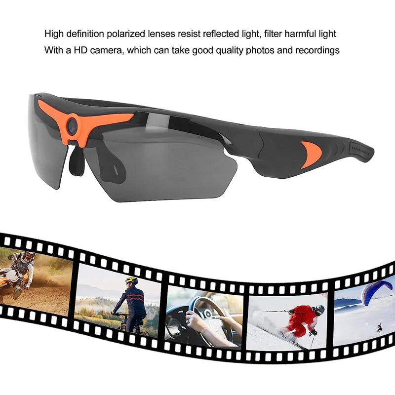 Xiaomi New Sunglasses With 1080p High-definition Mini Camera Smart Glasses Cycling Recorder Outdoor Sports Recording Goggles 