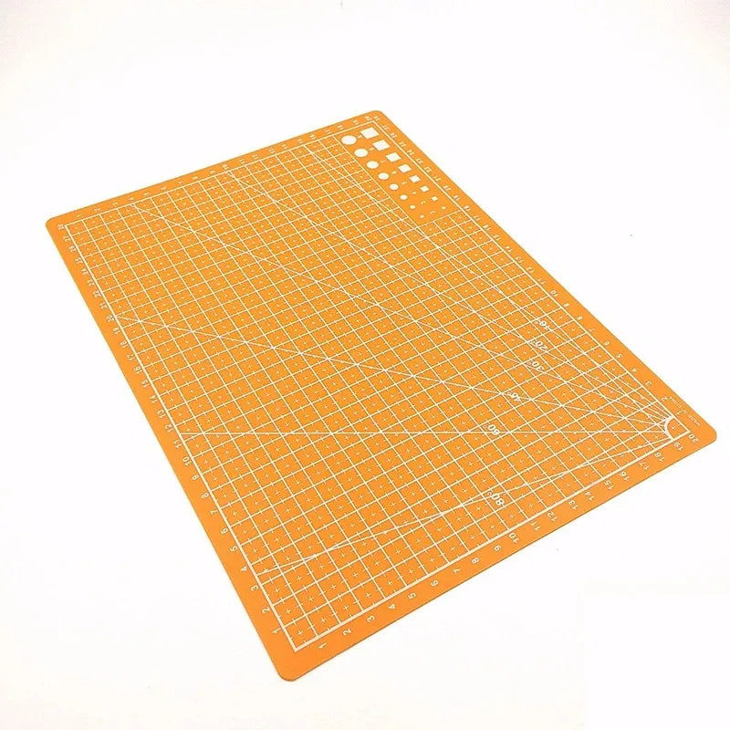 A3 A4 A5 PVC Cutting Mat Workbench Patchwork Cut Pad Sewing Manual DIY Knife Engraving Leather Cutting Board Side Underlay 