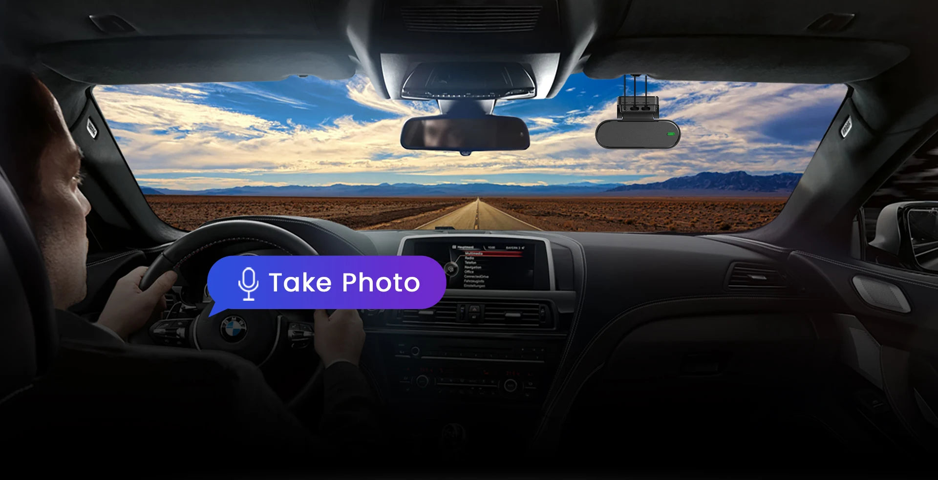 Dual 4K HDR Dash Cam Front Rear with WiFi 6 GPS and 24H Parking Mode