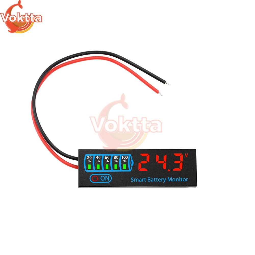 1-7S 2-8S 3-14S Battery Level Indicator 18650 Lithium Universal Battery Capacity Charge Tester LED Indicator Light Display Board 